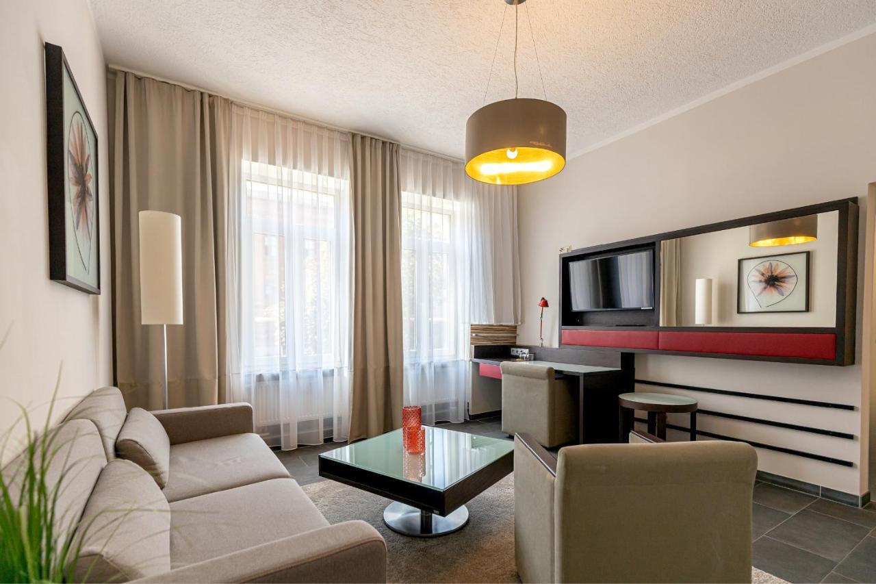 Hotel Garni " Am Domplatz" Erfurt Eksteriør billede