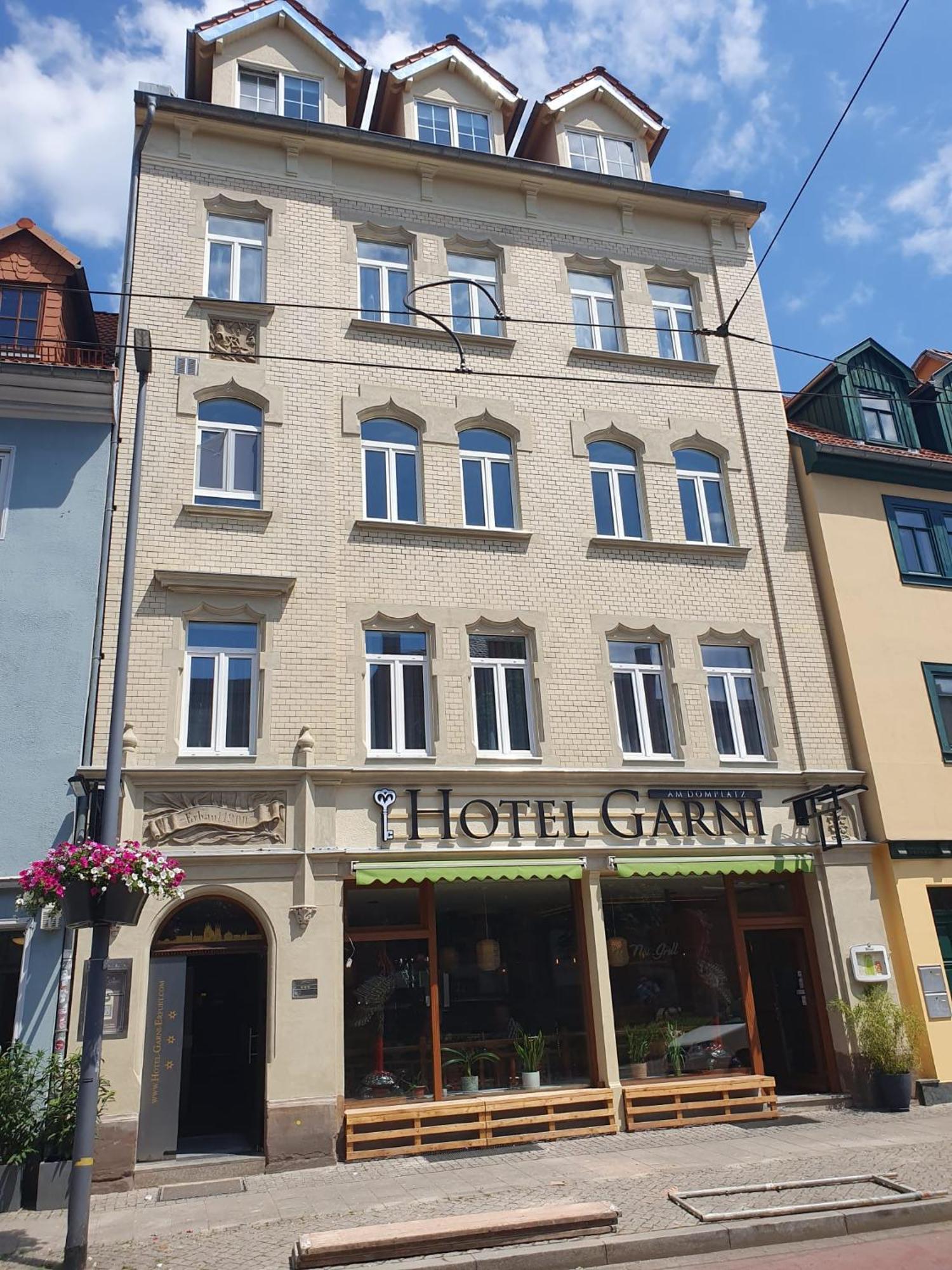 Hotel Garni " Am Domplatz" Erfurt Eksteriør billede